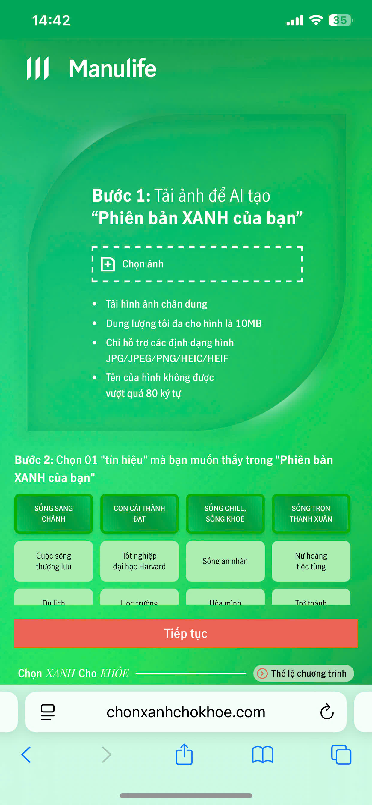 Choose Green For Health Creating A Personalized Visual Journey With Manulifes Gen Ai photo