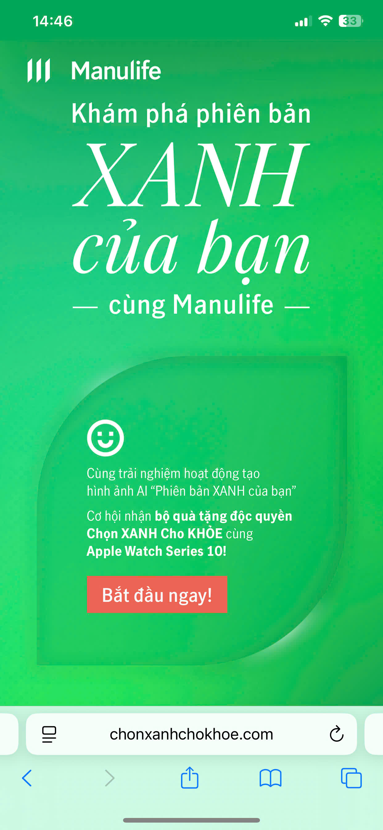 Choose Green For Health Creating A Personalized Visual Journey With Manulifes Gen Ai photo