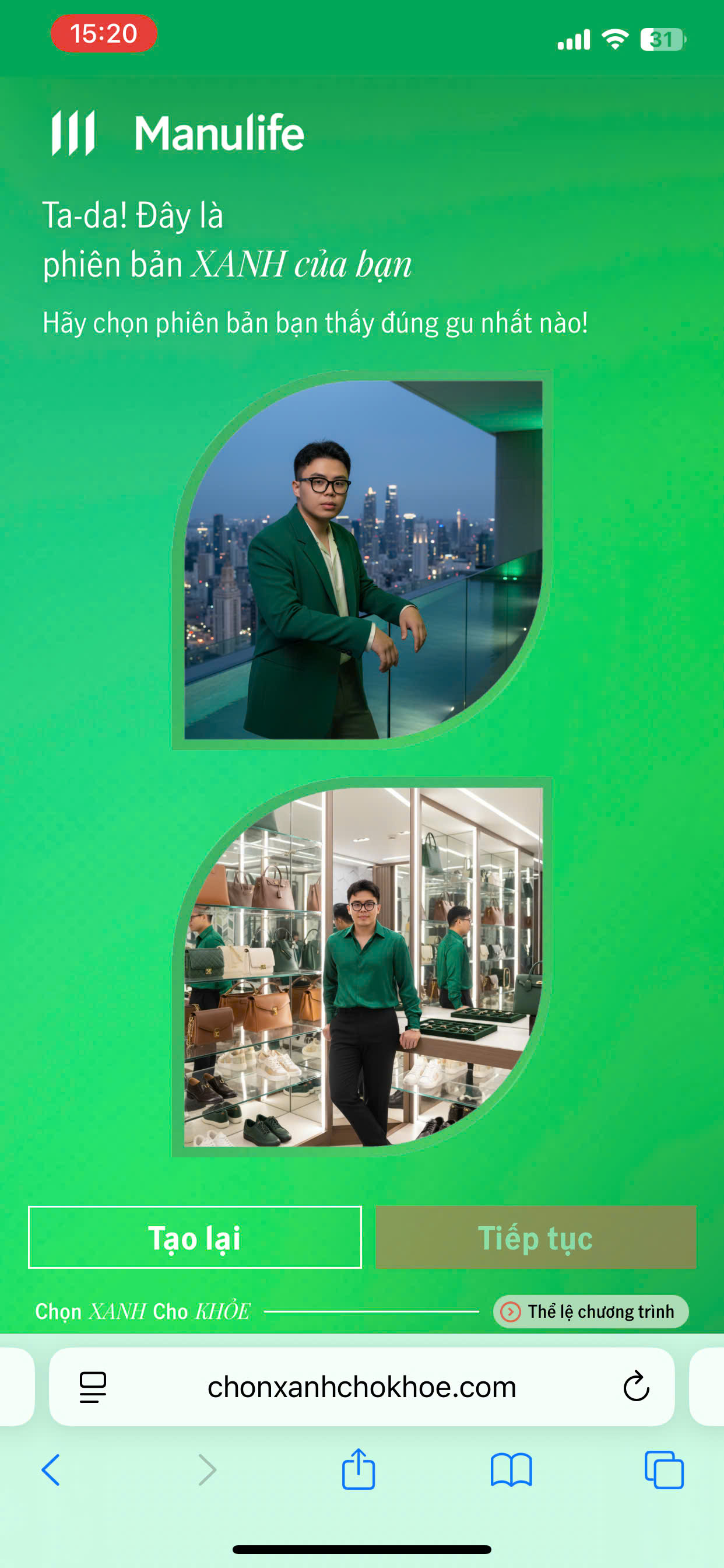 Choose Green For Health Creating A Personalized Visual Journey With Manulifes Gen Ai photo