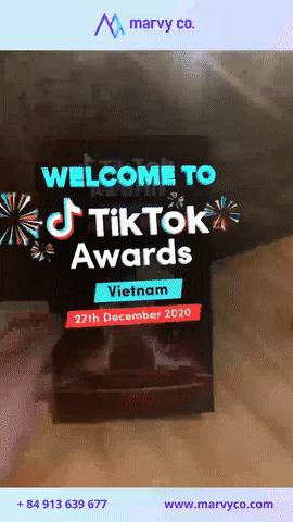 Tik Tok Awards 2020 Ar Invitation Card photo